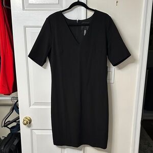 White House Black Market Classic Black Mini Dress